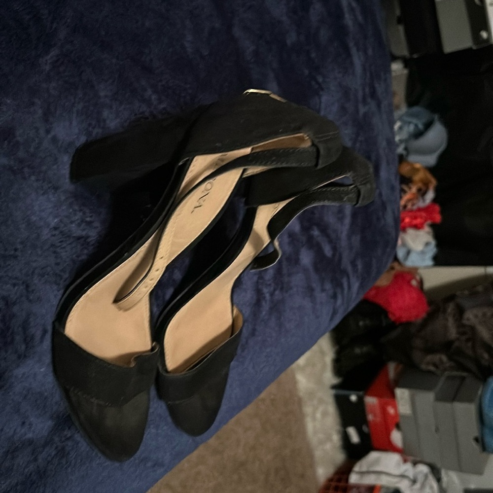Black sexy heels